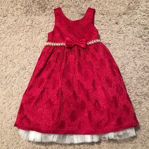 Red special Occasion Dress, size 5